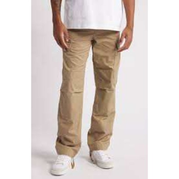 Carhartt WIP Hooded Sweat‎ Theory Ripstop Cargo Pants Tan Sz XL Utility Grunge
